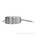 Stainless steel small saucepan with handle